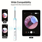 Smart Visual Ear Wax Cleaner with Wi-Fi Otoscope