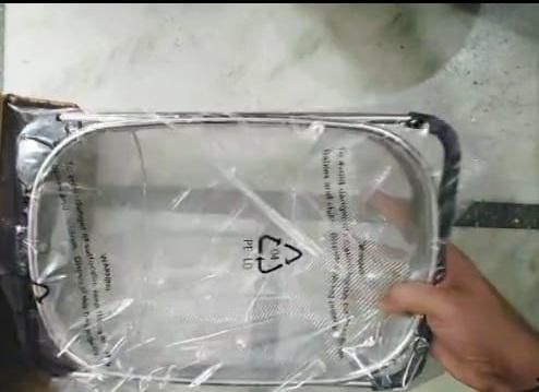 Large Oval Stainless Steel Colander