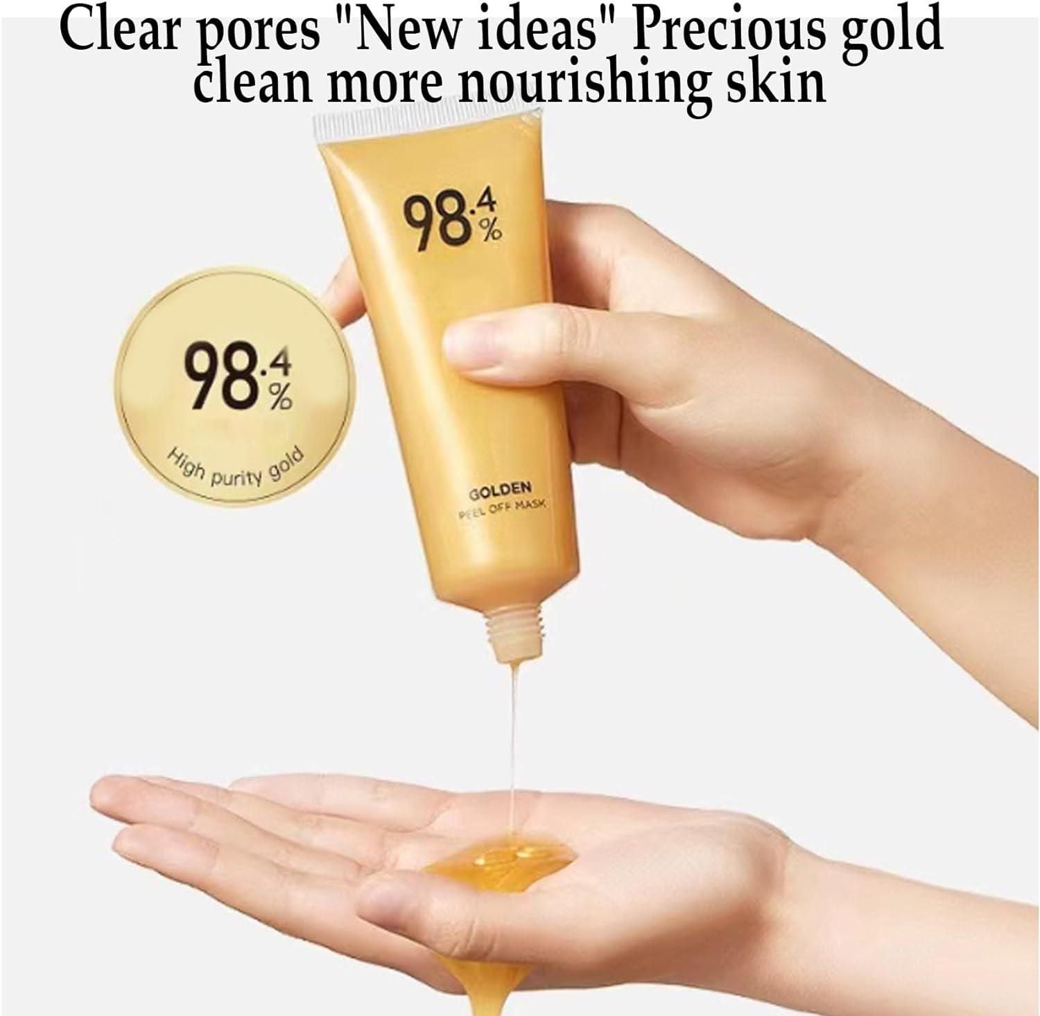 Gold Peel-Off Face Mask for Glowing & Smooth Skin
