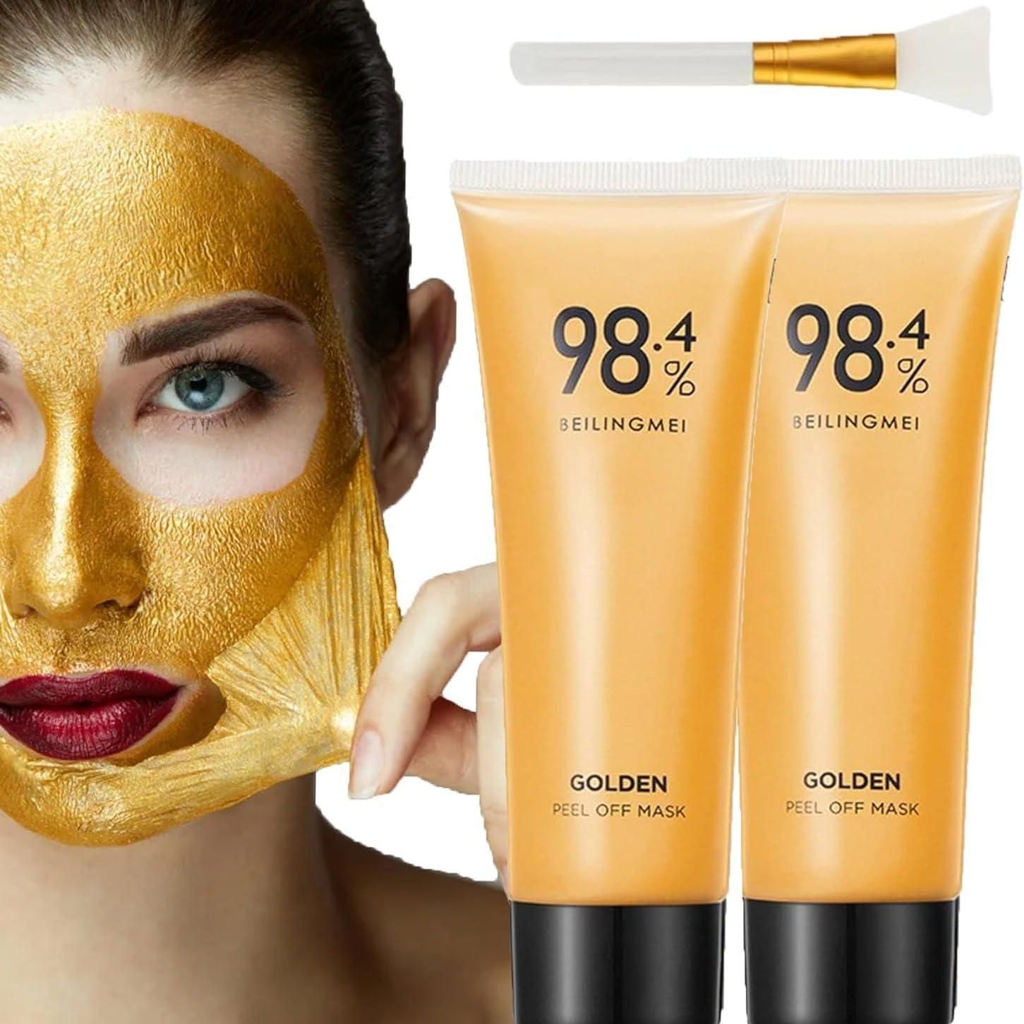 Gold Peel-Off Mask (Pack of 2)