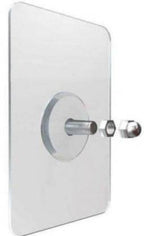 Heavy Duty Transparent Wall Hooks (Pack of 10)