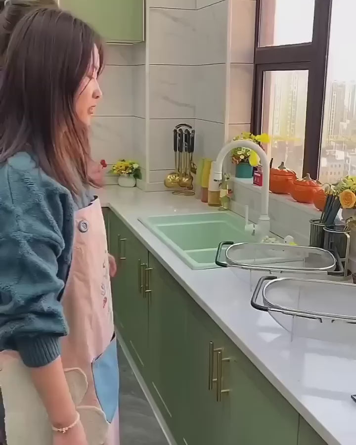 Large Oval Stainless Steel Colander