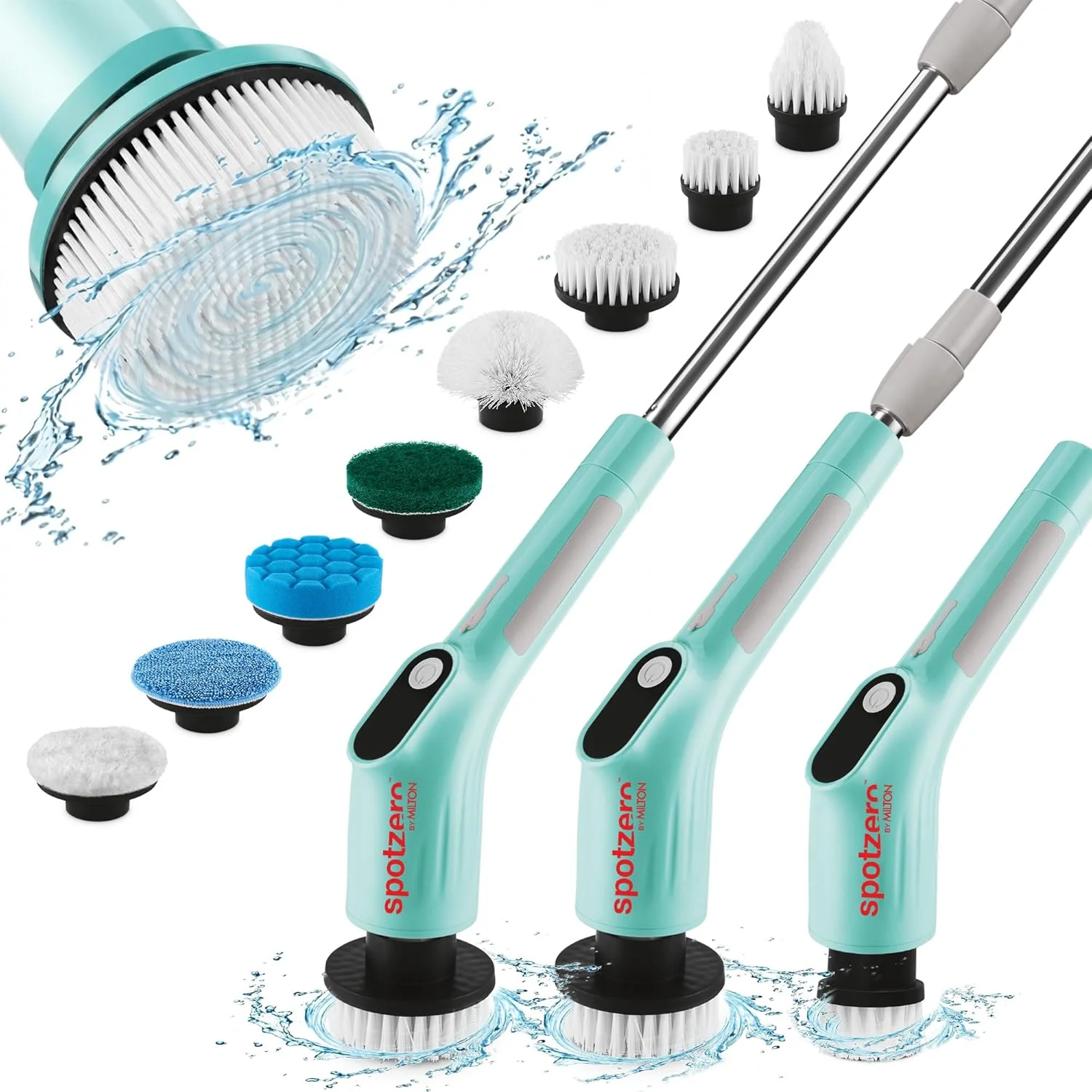 8-In-1 Electric Cleaning Brush Scrubber | Milton