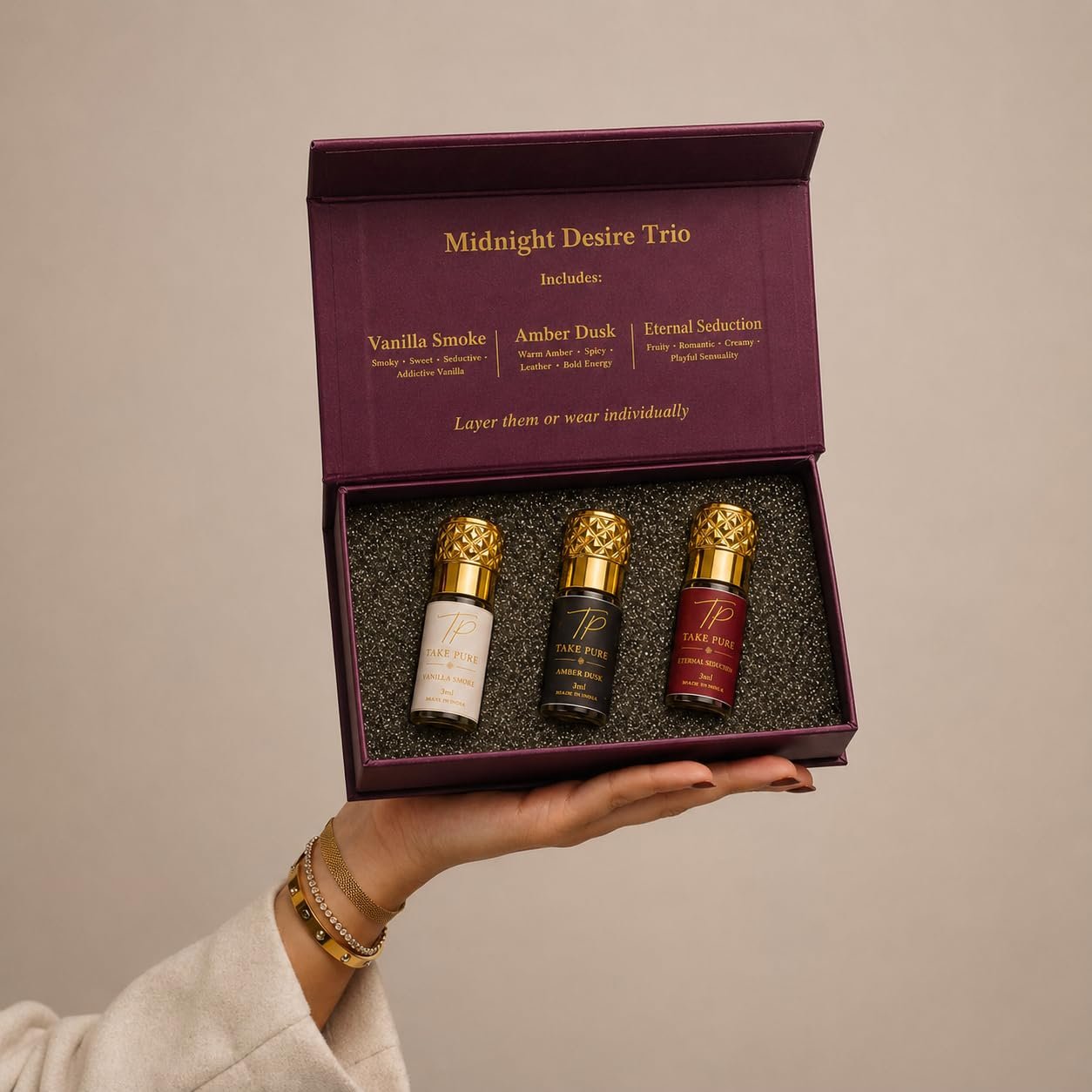 TP TP TAKE PURE Midnight Desire Trio Long Lasting Perfume