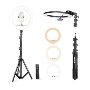 DIGITEK (DRL-18RT C 6) LED Ring Light with Remote Control