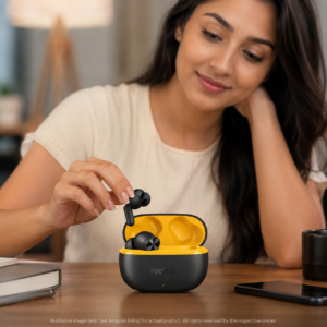 realme Buds T200 Lite TWS Earphones with 48 Hours Battery, AI ENC for Calls, Google Fast Pair & Fast Charge